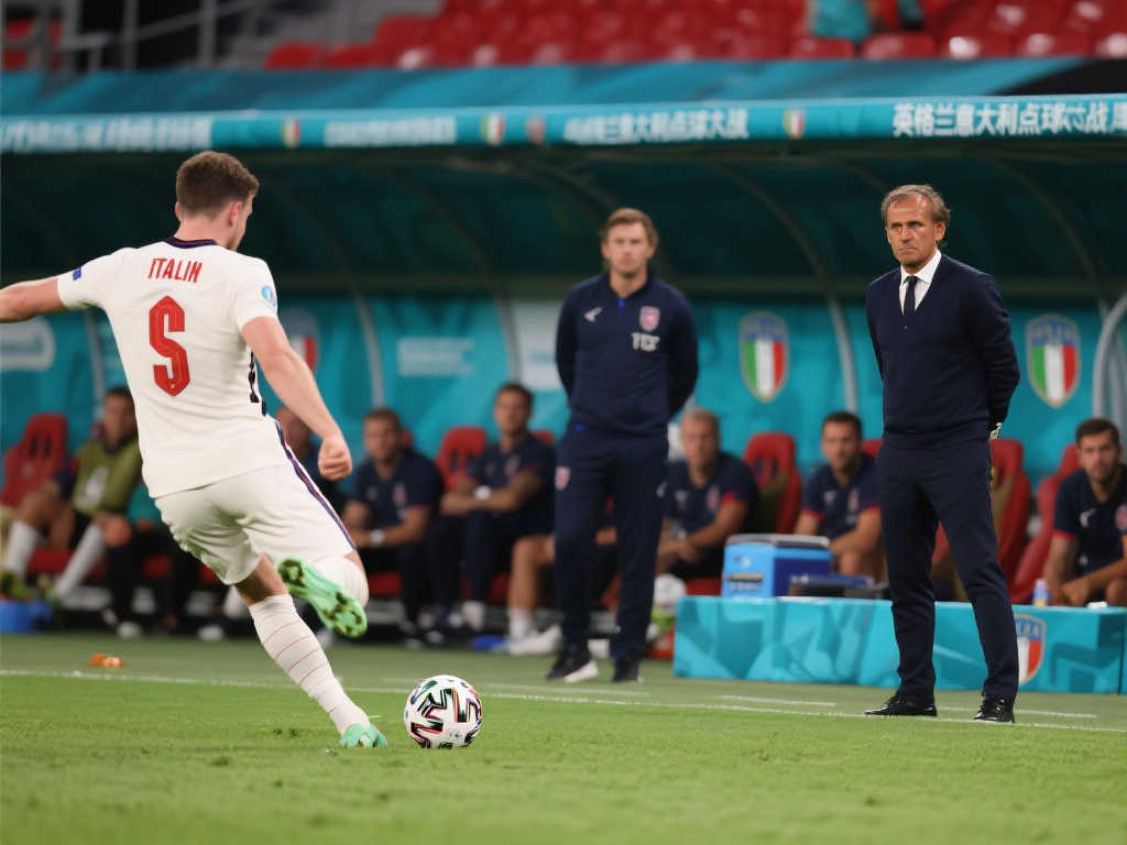 英格兰与意大利的点球决胜时刻